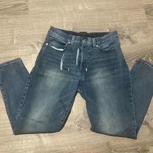 Lucky brand mid rise, skinny Ava jeans, 10/30 A excellent used condition